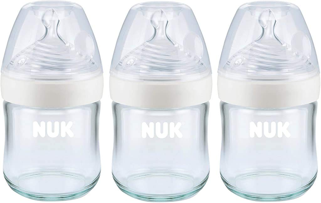 NUK Simply Natural Glass Baby Bottles, best glass baby bottles