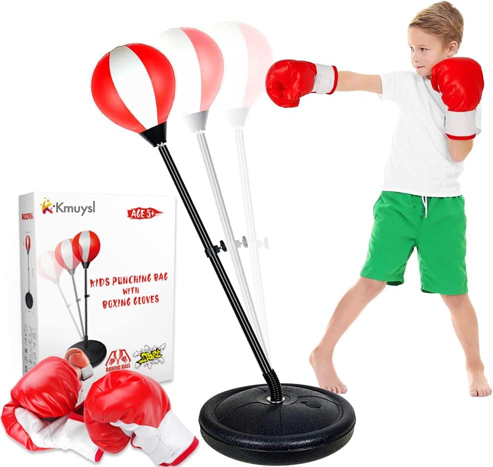 KMUYSL Punching Bag for Kids, Best Gifts For 8-Year-Old Boys 