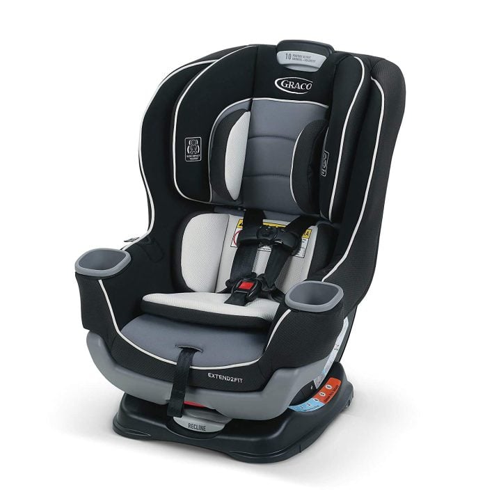 Best convertible car seats (Graco Extend2Fit Convertible Car Seat, Ride Rear Facing Longer with Extend2Fit, Gotham)