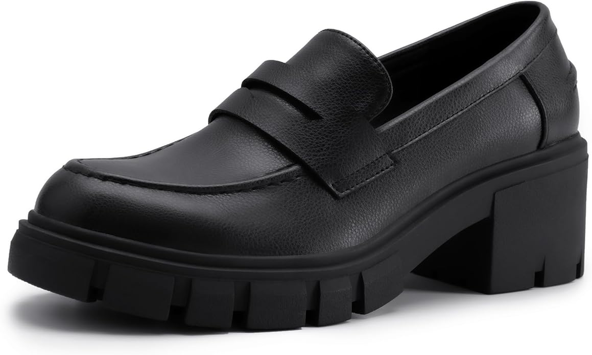 athlefit platform chunky loafers, best shoes for pregnancy