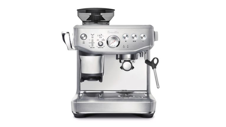 stainless steel coffee machine