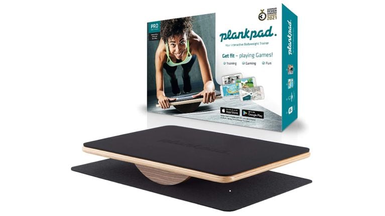 plank and balance board with box