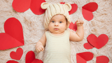 Valentine's Day inspired baby names