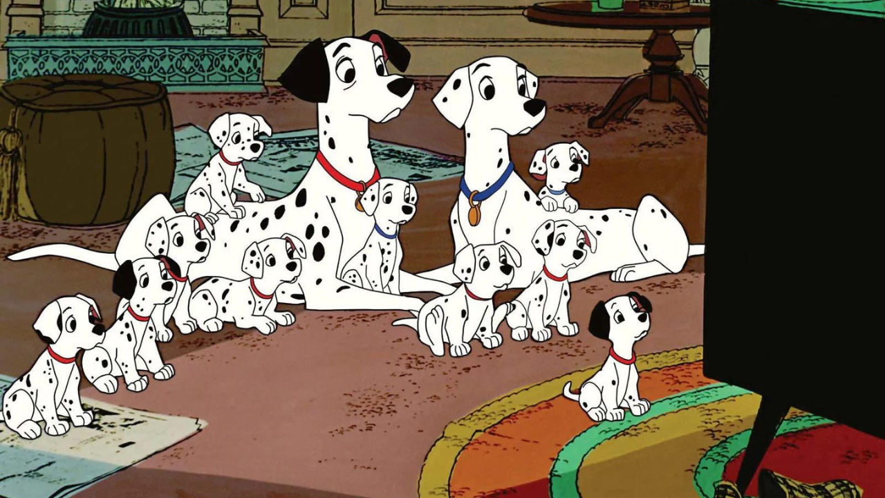 101 dalmations 1961, best disney movies for kids 