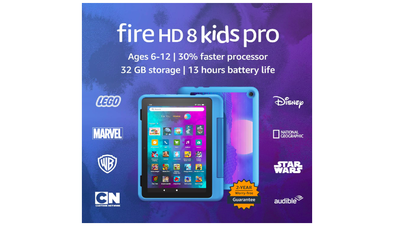 amazon fire hd 8 tablet, best gifts for 9-year-old boys