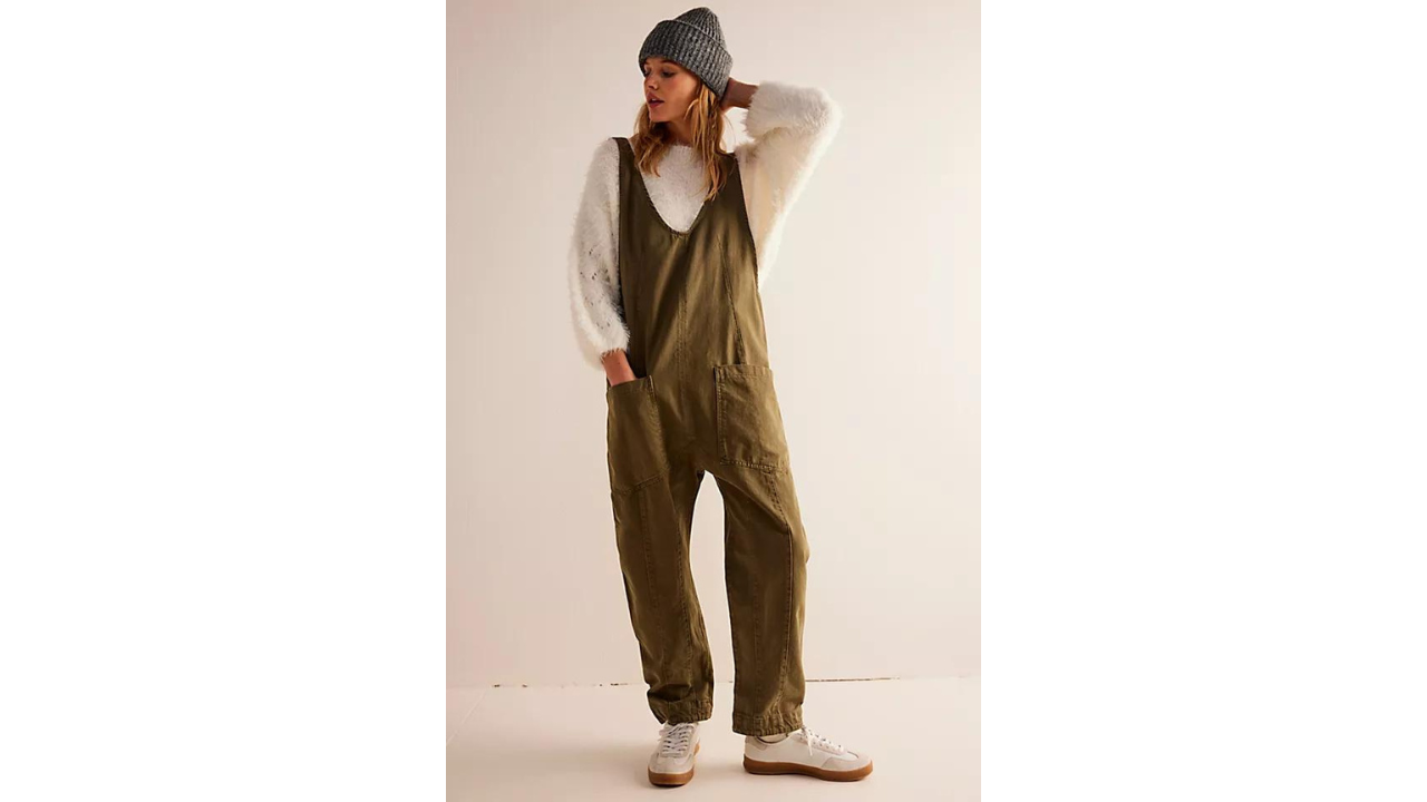 free people we the free high roller jumpsuit, best maternity overalls