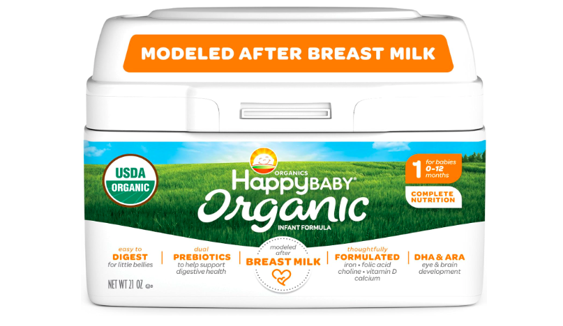 happy baby organics instant formula, best formulas for breastfed babies