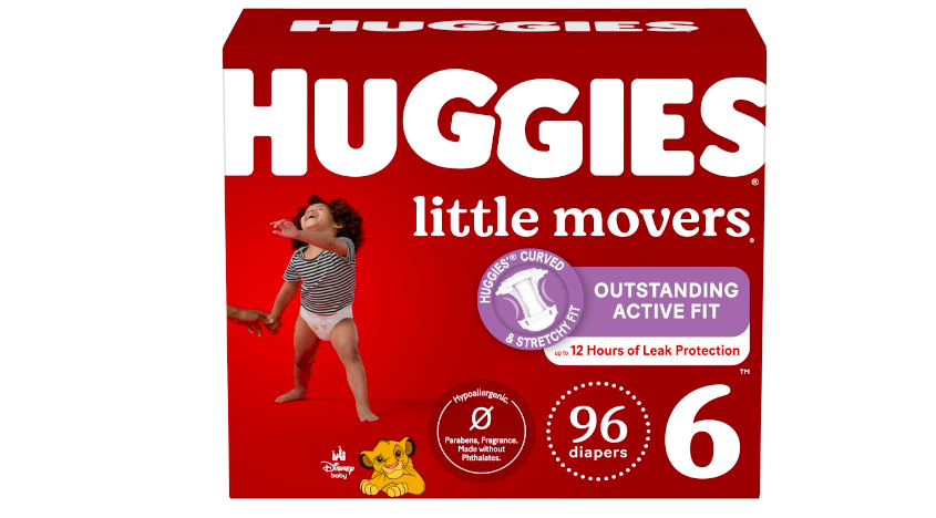 Huggies Little Movers, best diapers for every baby 