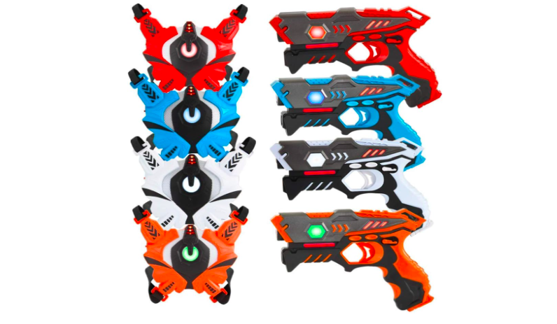 infrared lazer tag gun set, best gifts for 9-year-old boys
