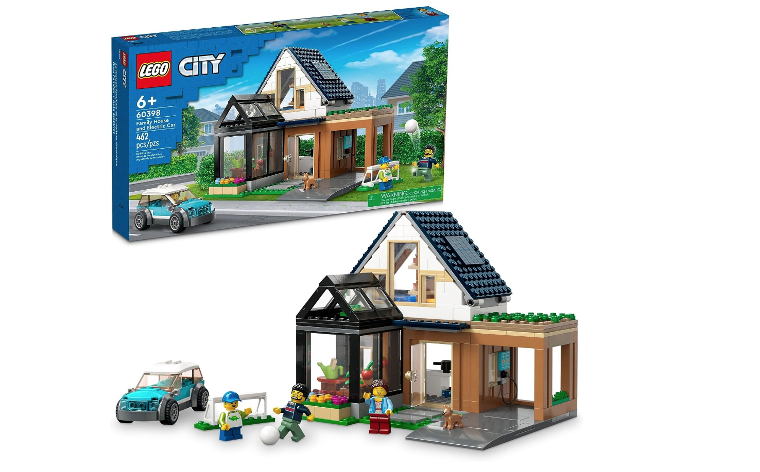 lego city family house and electric car, best gifts for 6-year-old boys