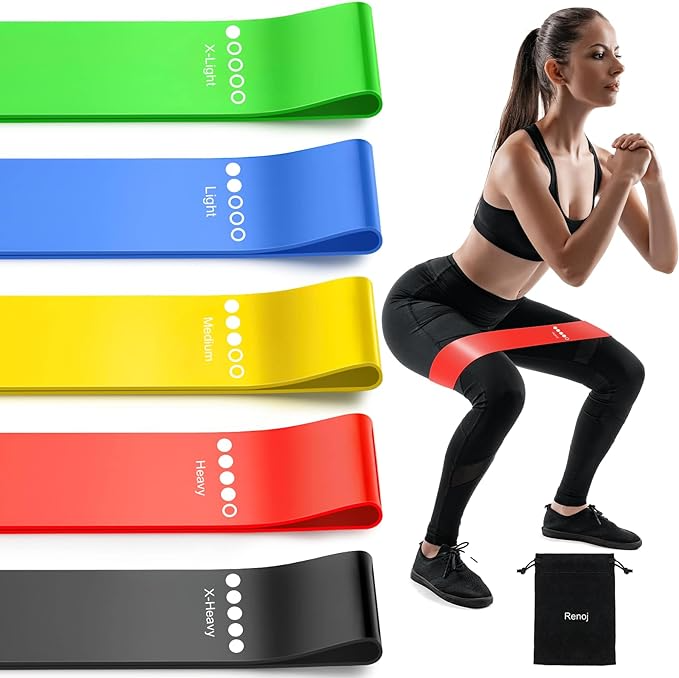 Renoj Resistance Bands are some of the best gear for low-impact postpartum workouts