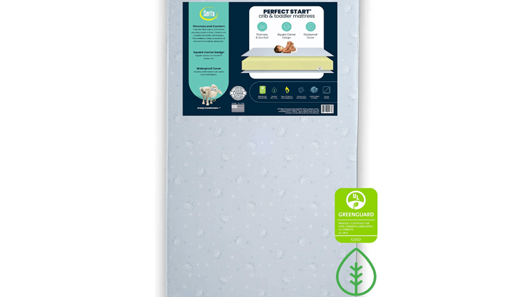 best toddler mattress, serta dual-sided