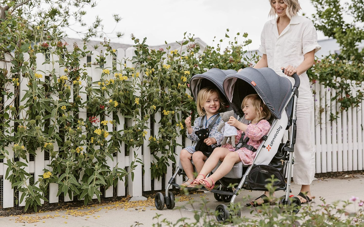uppababy glink 2 umbrella stroller, Best Double Stroller for Infant and Toddler