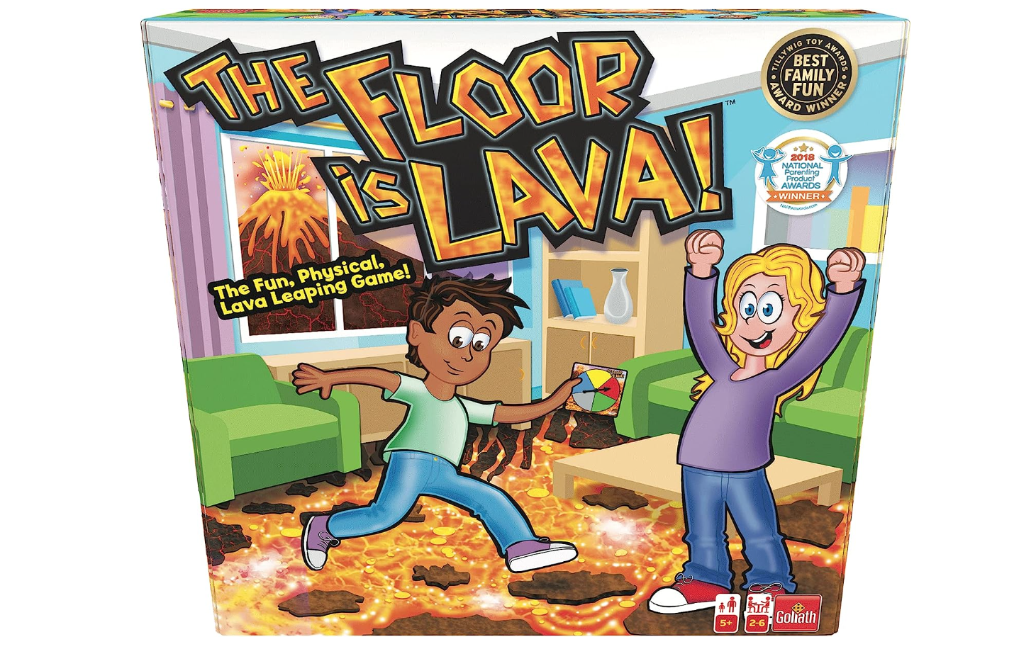 the floor is lava board game, best gifts for 6-year-old boys
