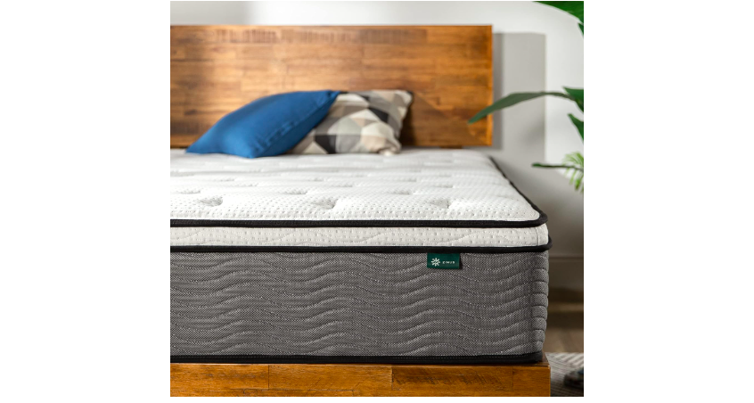 Zinus 12" Support Plus Pocket Spring Hybrid Mattress, best mattresses for stomach sleepers
